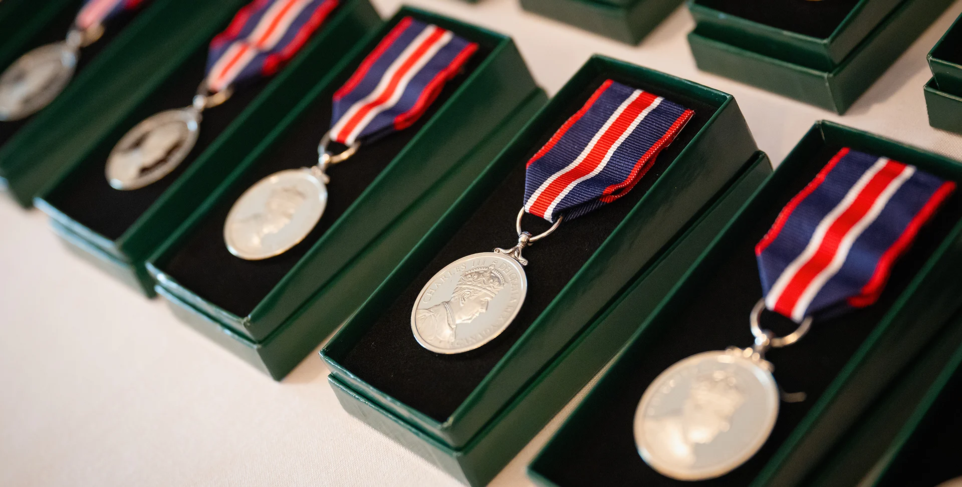 King Charles III Coronation medals awarded to Heart & Stroke volunteers.