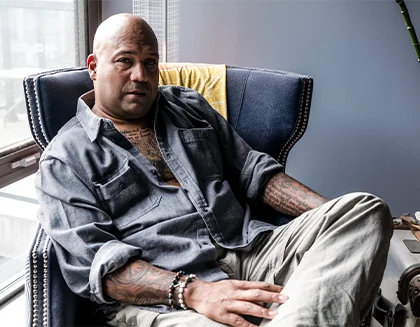 Kevin Lobo, living with heart failure