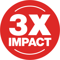 3x impact
