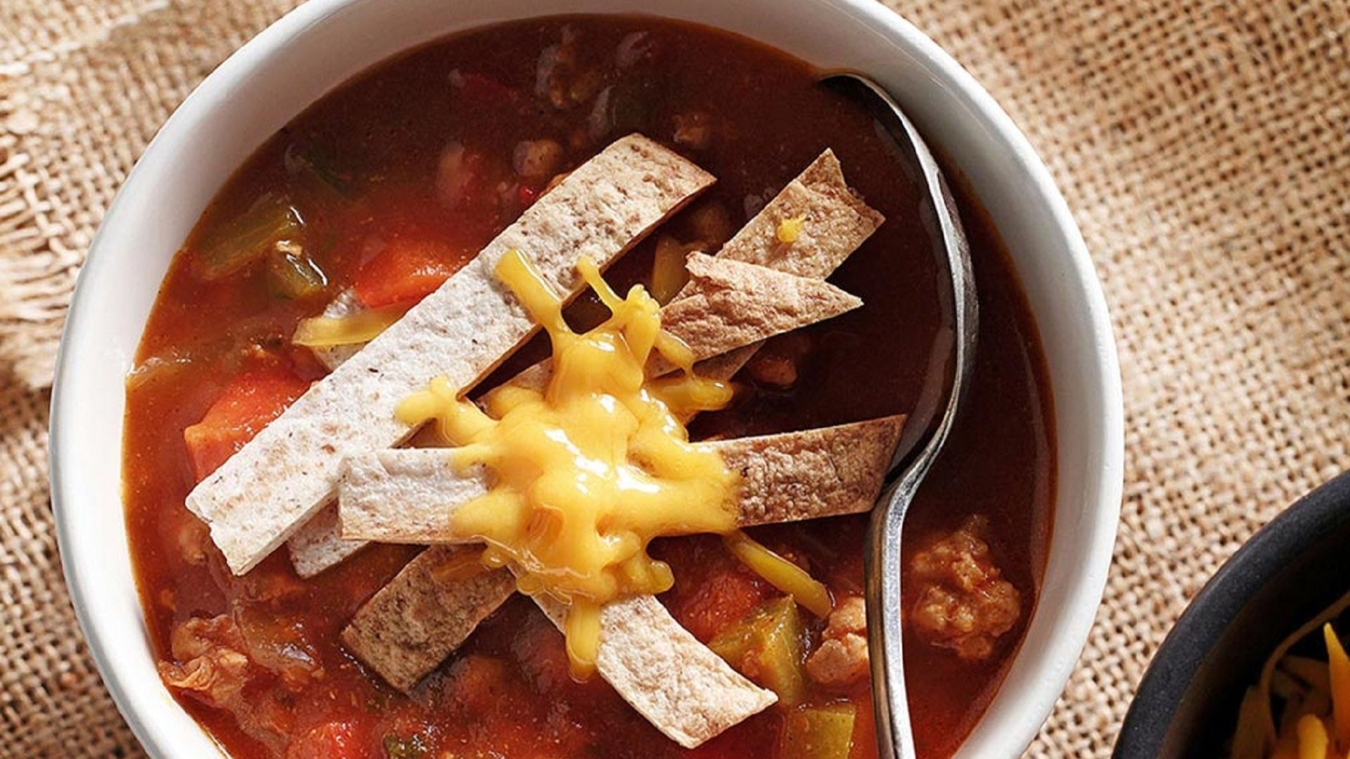 Chicken enchilada soup