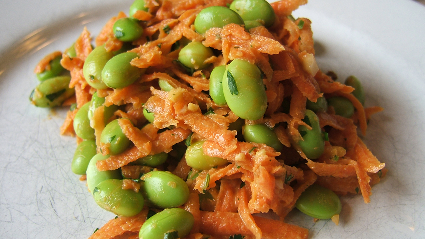 Carrot and edamame salad | Heart and Stroke Foundation