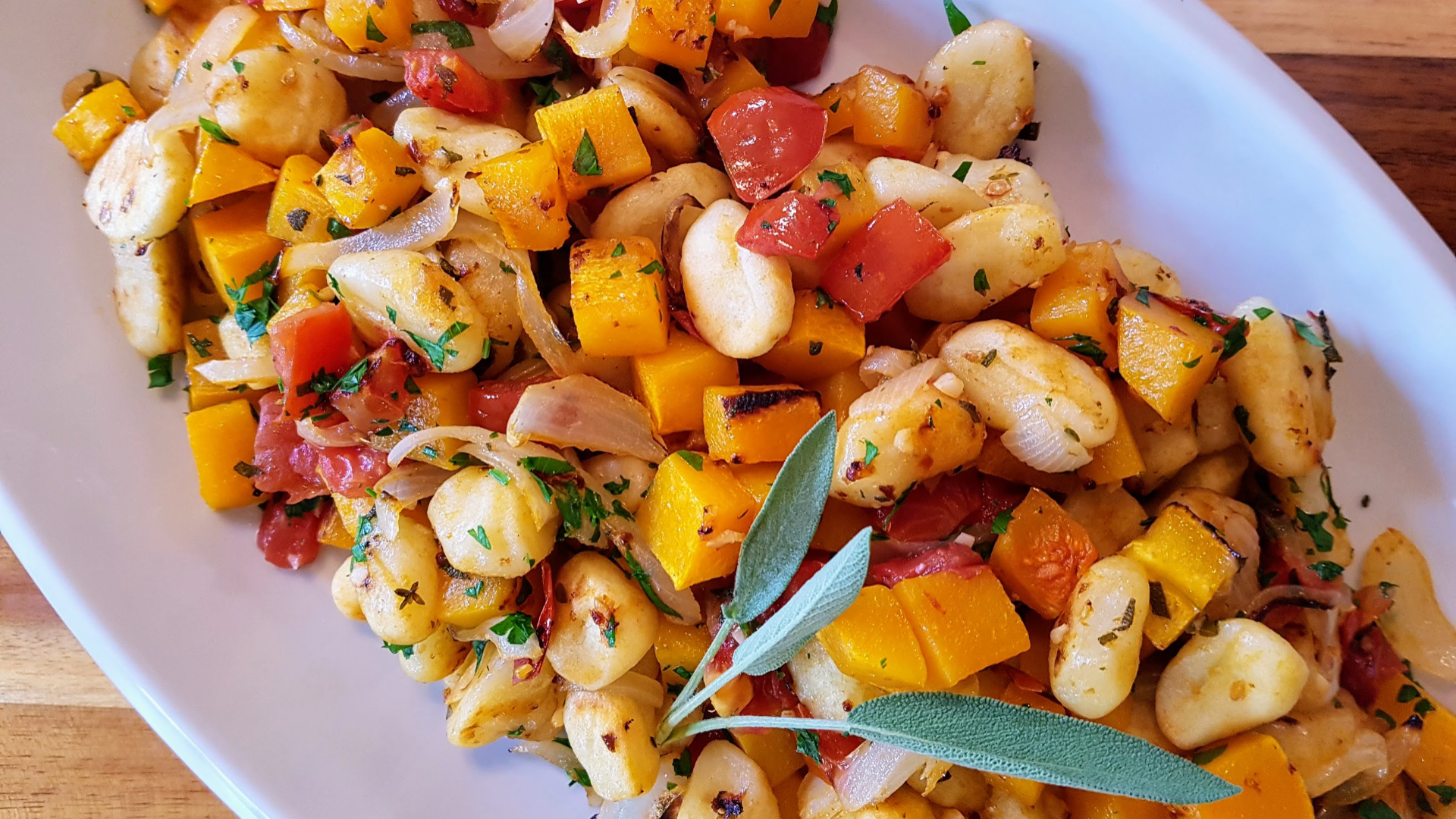 Roasted squash and gnocchi toss | Heart and Stroke Foundation