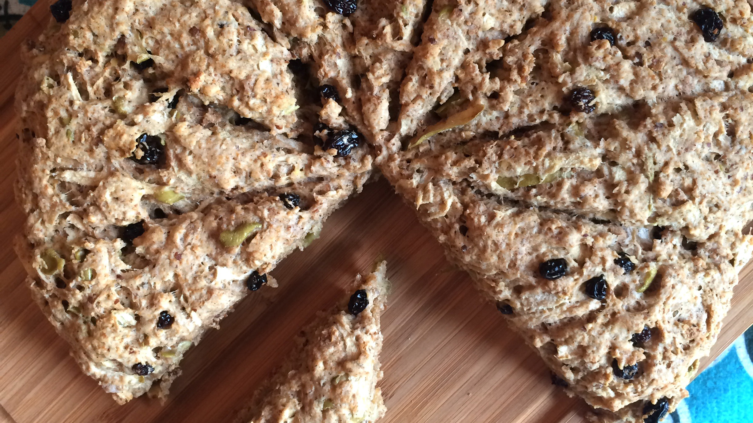Maple apple bran biscuits