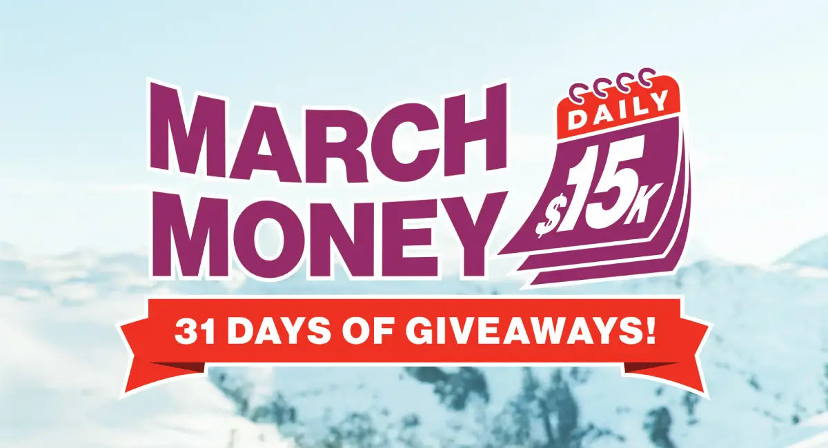 March Money logo that says 31 Days of Giveaways
