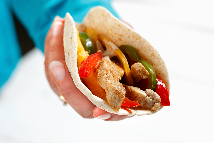 Pork fajitas with mango | Heart and Stroke Foundation