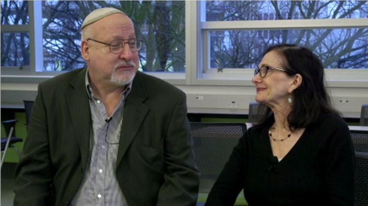 <p>PULSE participants Robert Morrissette and Sandra Waserman.</p>