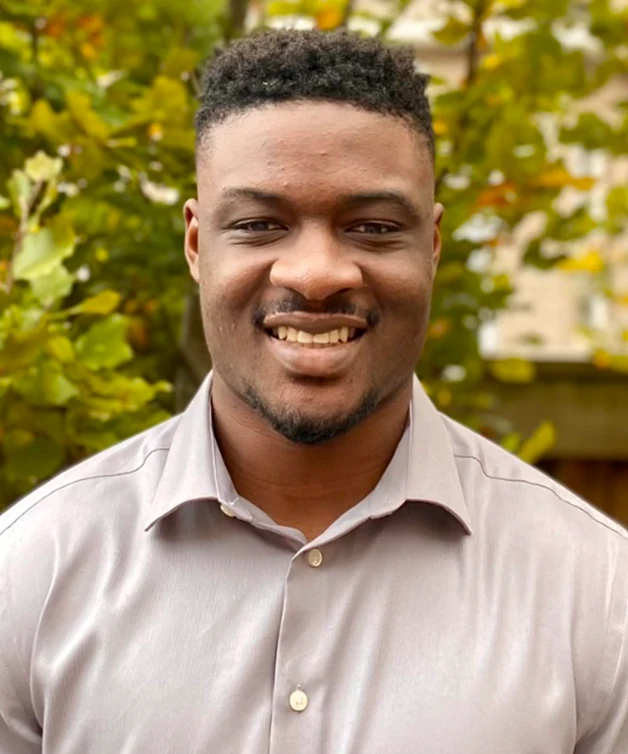 Daniel Deletsu, a winner of Personnel Award for Black Scholars