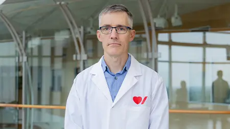 Heart & Stroke researcher Dr. Andrew Mackie