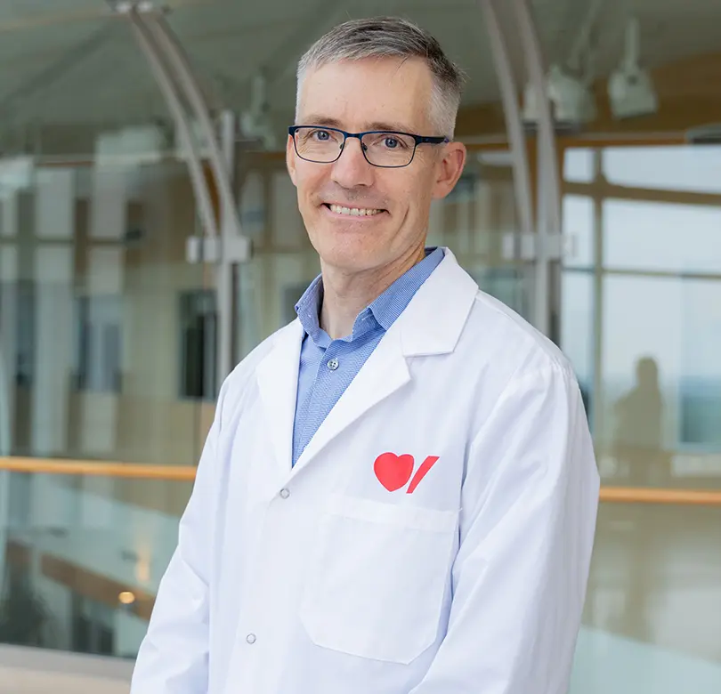 Heart & Stroke researcher, Dr. Andrew Mackie