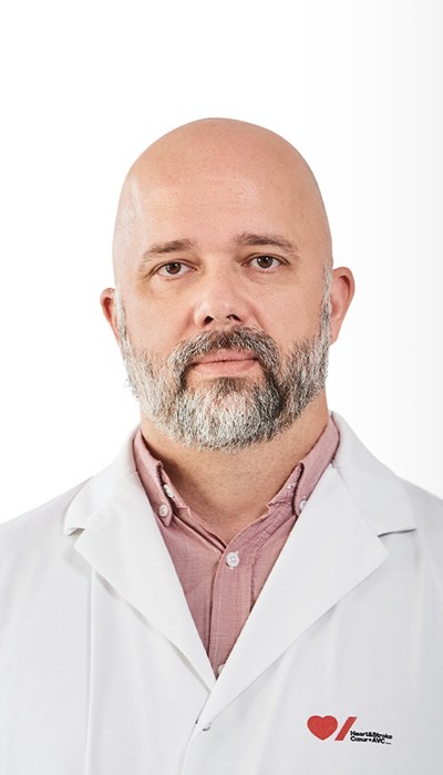 Heart & Stroke researcher, Dr. Bryan Heit