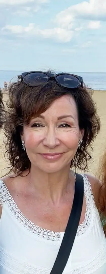 Josée Boudreault, living with stroke, and her family