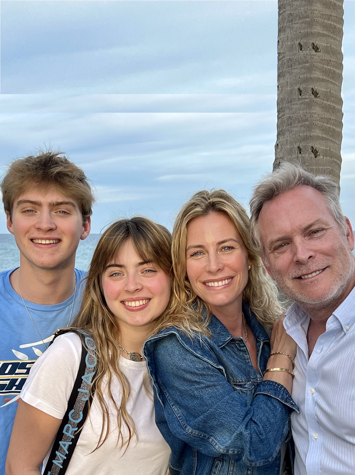 Heart & Stroke ambassador Julie du Page with her family