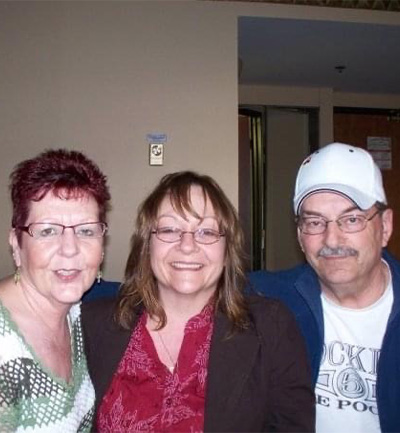Michelle with her family