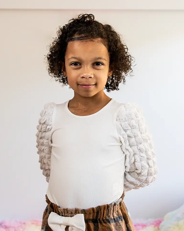 Nora Evelyn, living with congenital heart disease