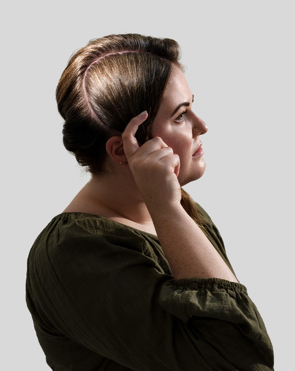 Courtney Chartrand, living with stroke